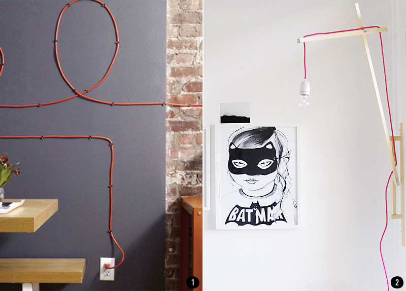 Ideas de decoración para ocultar los cables en casa - Foto 1