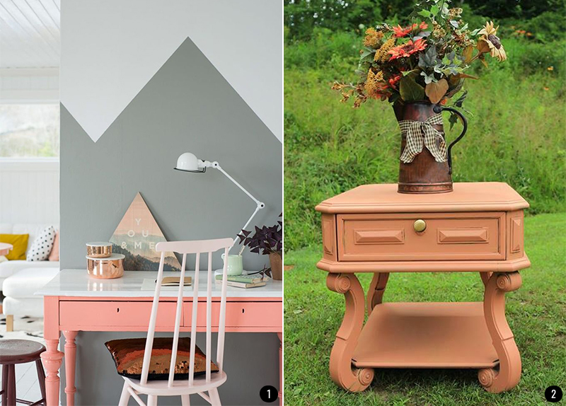 4 colores de moda para muebles pintados con chalk paint  Muebles, Ideas de  muebles pintados, Muebles de color rosa